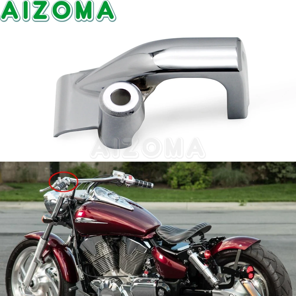 Motorcycle Master Clutch Perch Cover Chrome For Honda Fury VT/VTX 1300 Shadow 1100 Sabre 750 ACE AERO Phantom Spirit Stateline