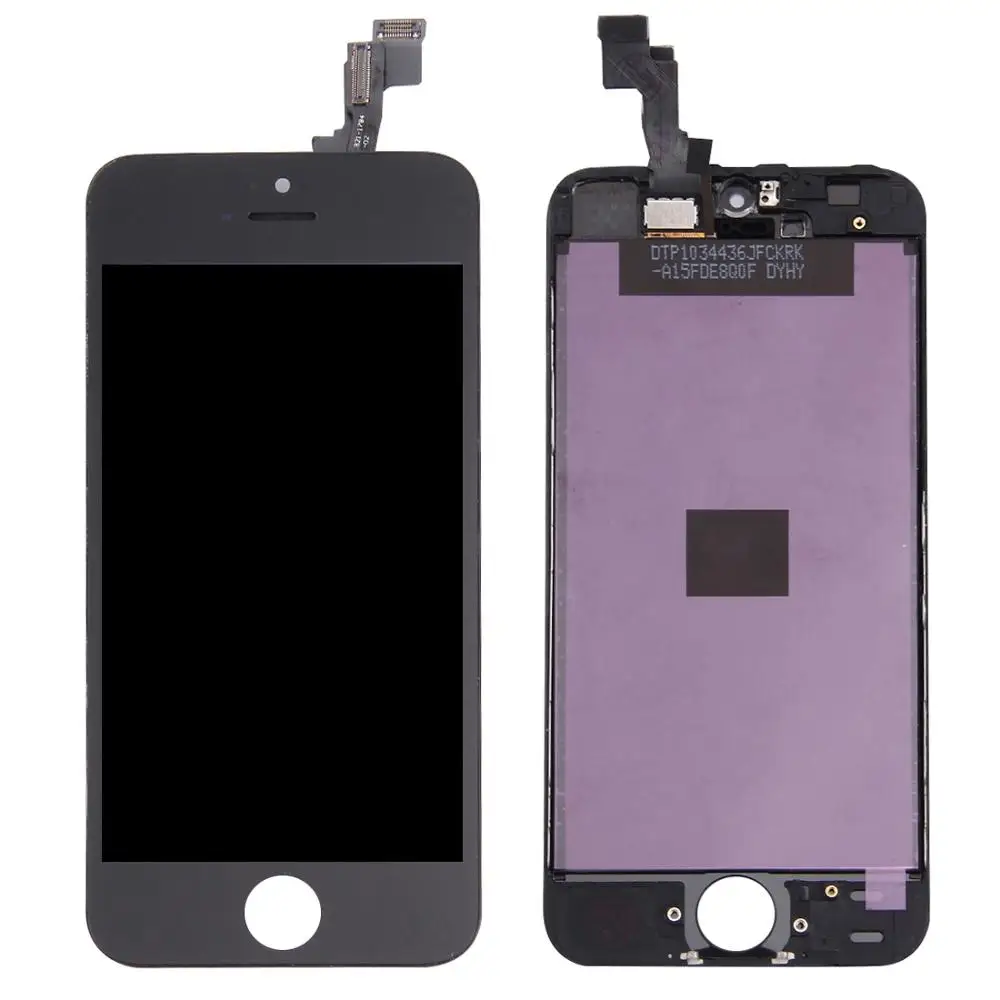 5PCS Black + 5 PCS White LCD Screen and Digitizer Full Assembly for iPhone 5S