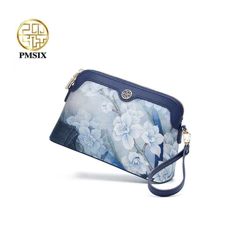 PMSIX Vintage Crossbody Bags For Women Silk Print Shoulder Classical Mini Messenger Bag Lady Stylish Bags Small Bags 2020