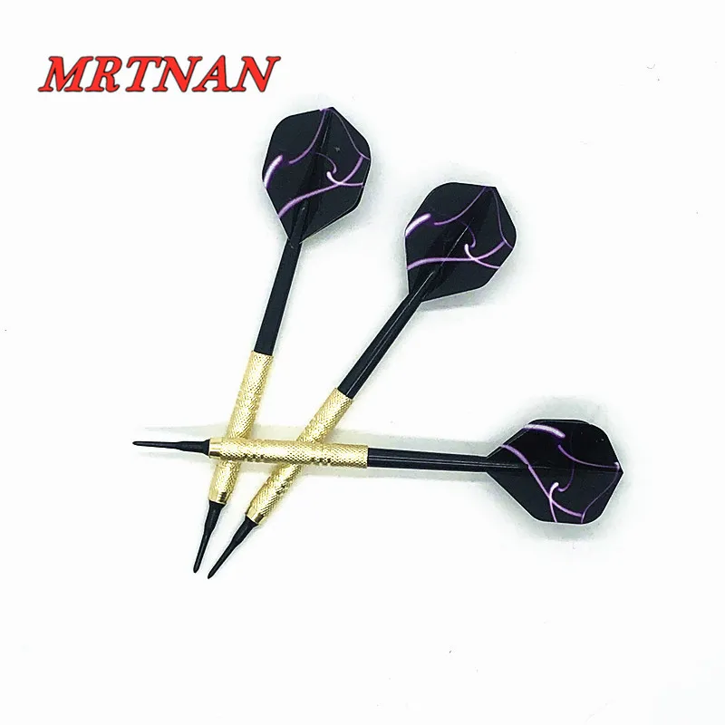 New 3 pieces/set of 14g professional darts high quality soft electronic darts hot selling indoor throwing game darts