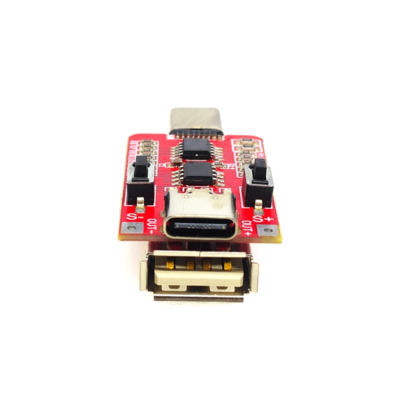 Pd2.0/3.0 chamariz typec pd carga rápida gatilho módulo de indução linha placa-mãe 9v12v15v20v ajustável