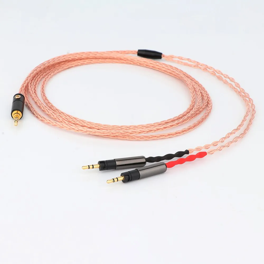 

HIFI Occ DIY 7n Single Crystal Copper Headphone Upgrade Replacement Cable for ATH-R70X R70X Headphones