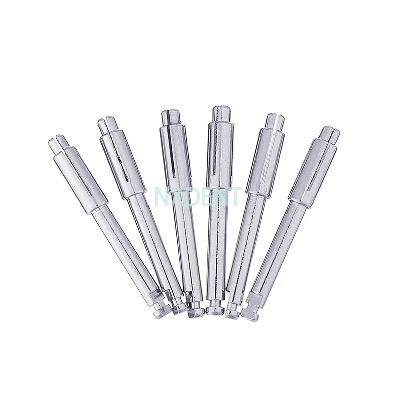 6pcs Dental Mandrel Stainless Steel Dental Lab Disc Fit RA Shank For Polishing Disk Rotary Tool Shank Set For Polisher Machine