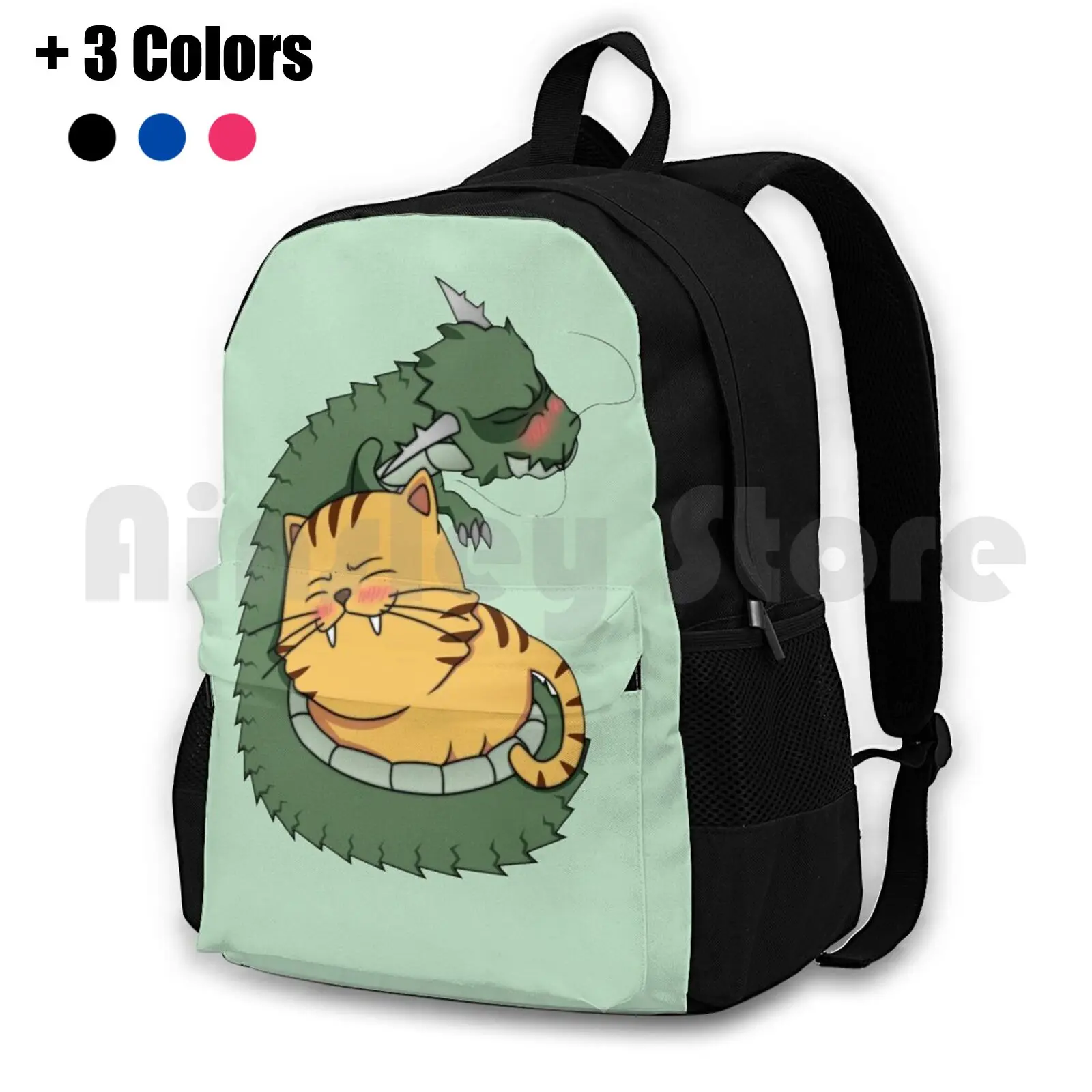 Taradora Dragon And Tiger Outdoor Hiking Backpack Waterproof Camping Travel Toradora Toradora Toradora Taiga Manga Anime Aisaka