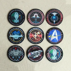 Starship Print Patches Regent Class Project Spacecraft Trek For Garment DIY Stars Military Armband Clothing Jacket