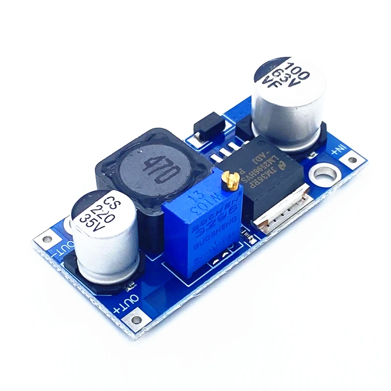 LM2596HVS 4.5-48V LM2596HV DC Voltage Regulator Power Converter Car Charger Vehicle DIY Step-down Module