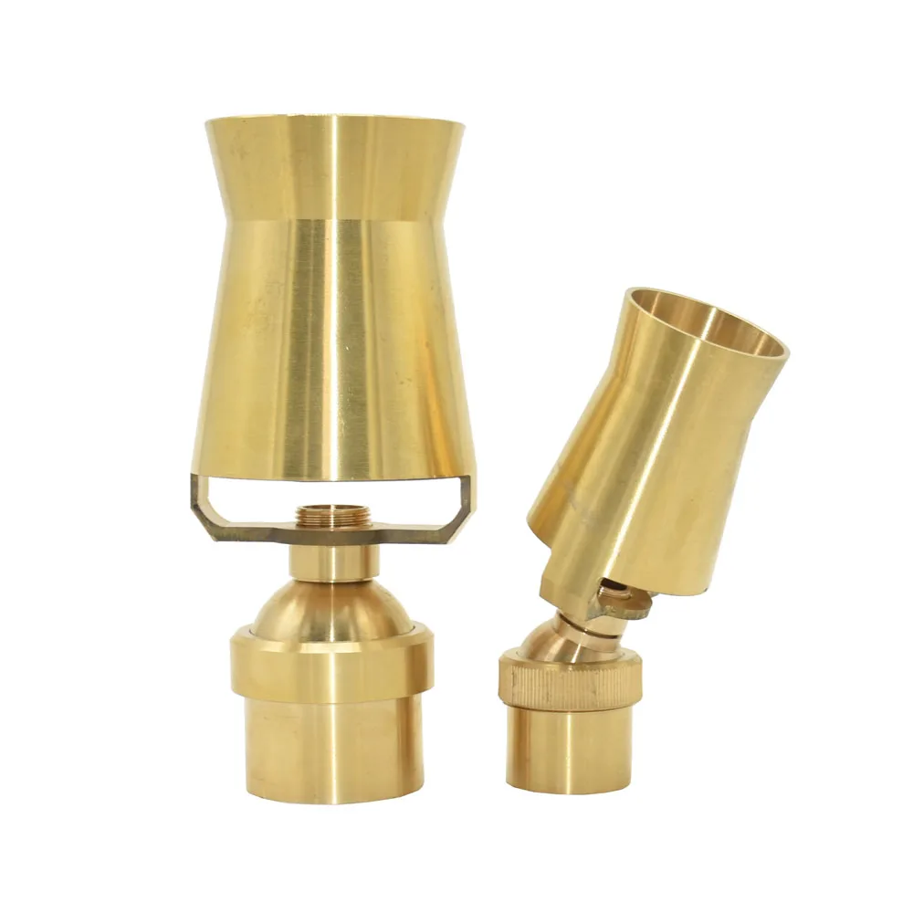 

1" 1.5" Female Brass Fountain Nozzles Ice Tower Cascade Water Pool Fountain Nozzles Decorative Water Landscape Sprinkler 1Pcs