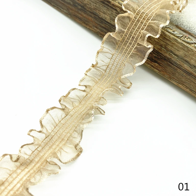 1 yard 30mm Elastic Hair Band Ribbon Lace Sewing Trim Handmade DIY #RoLi