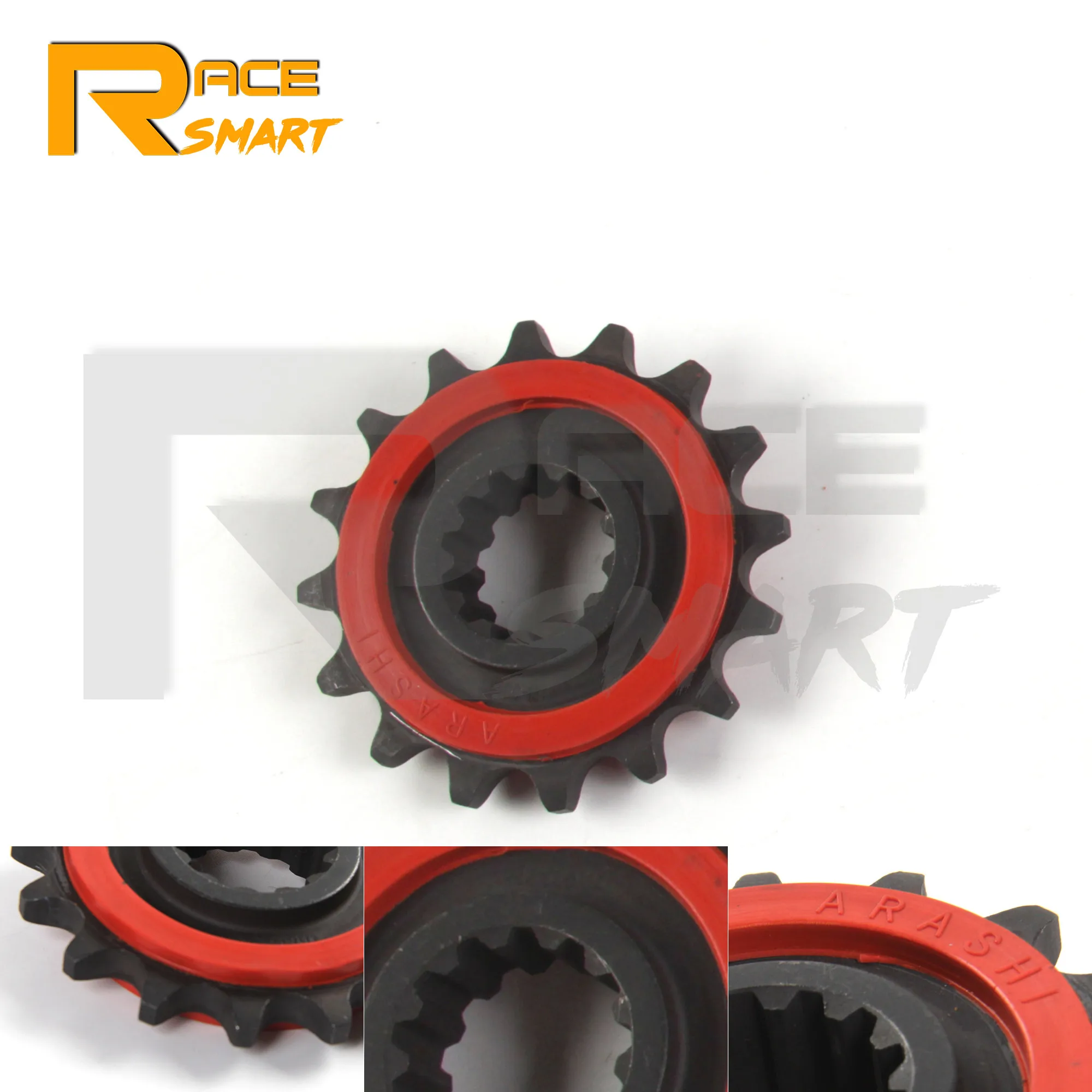 525 Chain 16T Motorcycle Front Sprocket Rubber Cushioned For KAWASAKI ZX-7R ZX750 ZX 7R 750 Ninja700 1996-2003 1997 1998 1999