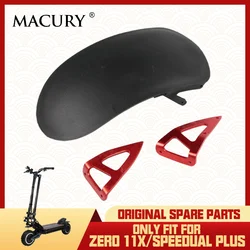 Original Front & Rear Fender Mudguard for ZERO 11X Zero11X SPEEDUAL PLUS X11 Electric Scooter Wheel Cover Macury Spare Parts