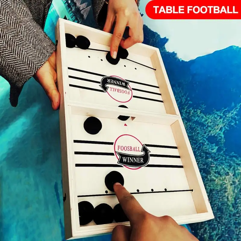 Table Board Games Hockey Board-Game Fast Hockey Sling Puck Game Paced Sling Puck Play Games Family Games