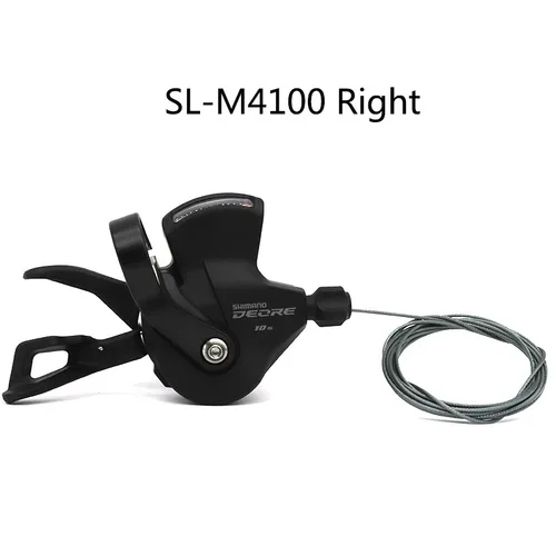 Imagen 2 del producto Palanca de cambio SHIMANO DEORE M4100 con pantalla de engranaje RD M5120 desviador trasero SL M4100 RD M5120 MTB bicicleta de montaña 1x10 velocidades