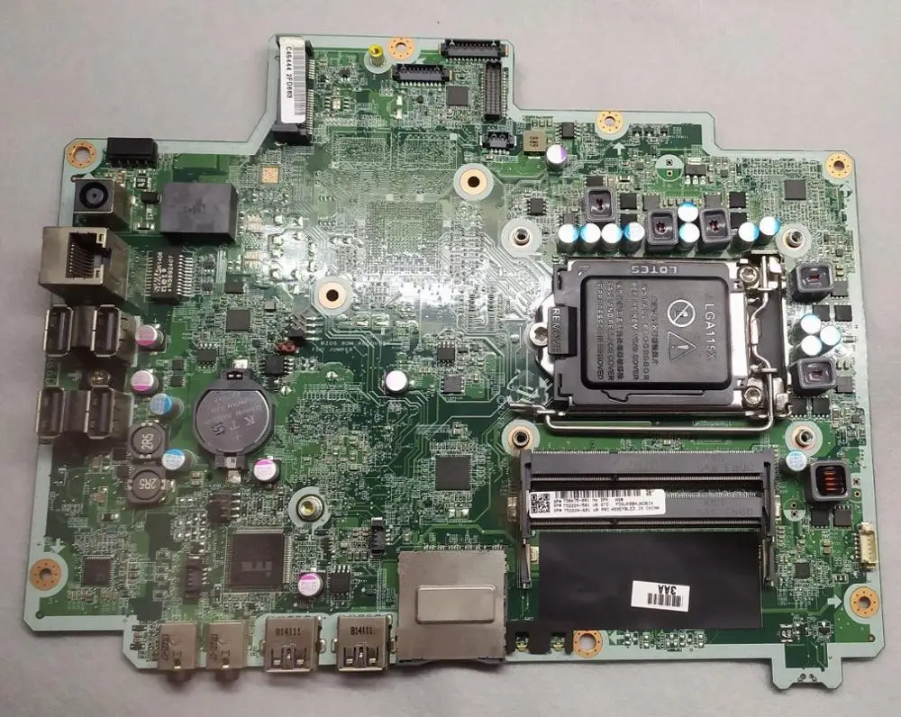 

Suitable for HP 20-a210cx 20-a227cx All-in-One motherboard 730675-001 732224-501 DA0WJBMB6D0 Mainboard 100% tested fully work