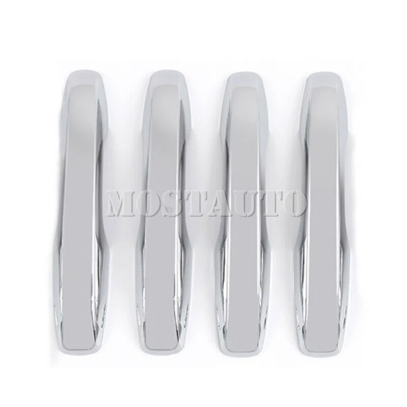 For Volvo S90 V90 2017-2021 ABS Chromed Car Ordinary Door Handle Cover Trim 4pcs Car Accessories Interior Car Decor Car Trim