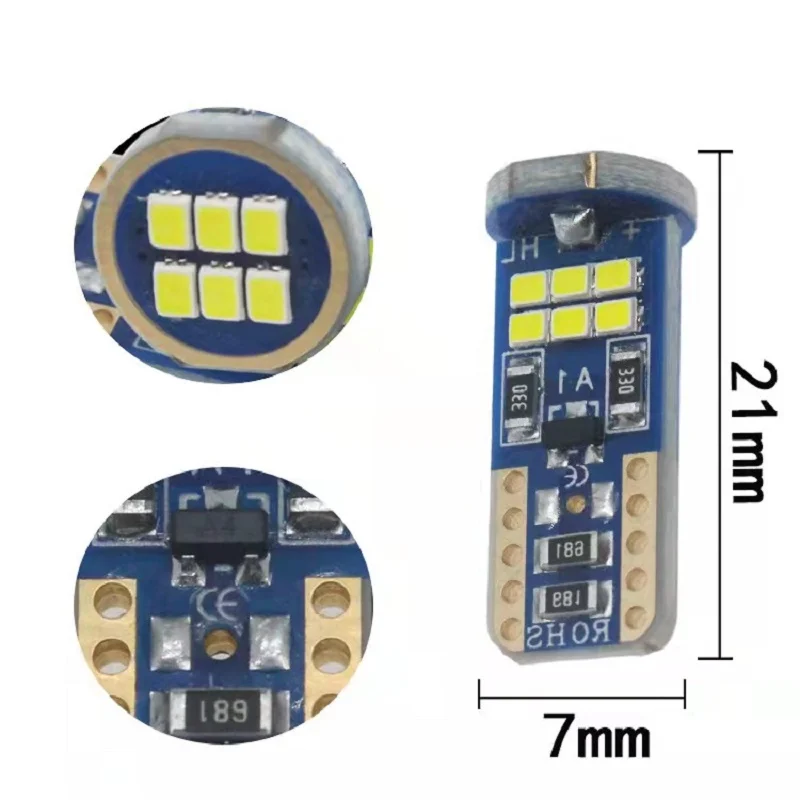 300PCS T10 W5W 194 LED Car Door Bulb Import 2016 18SMD Interior Reading Dome Parking Light White Auto Lamp Wholesale