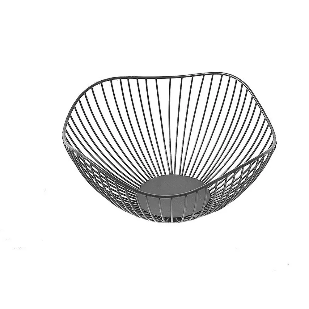 Iron Art Fruit Basket Nordic Style Fruit Plate Snacks Creative Fruit Bowl Storage Basket Kitchen Organizer