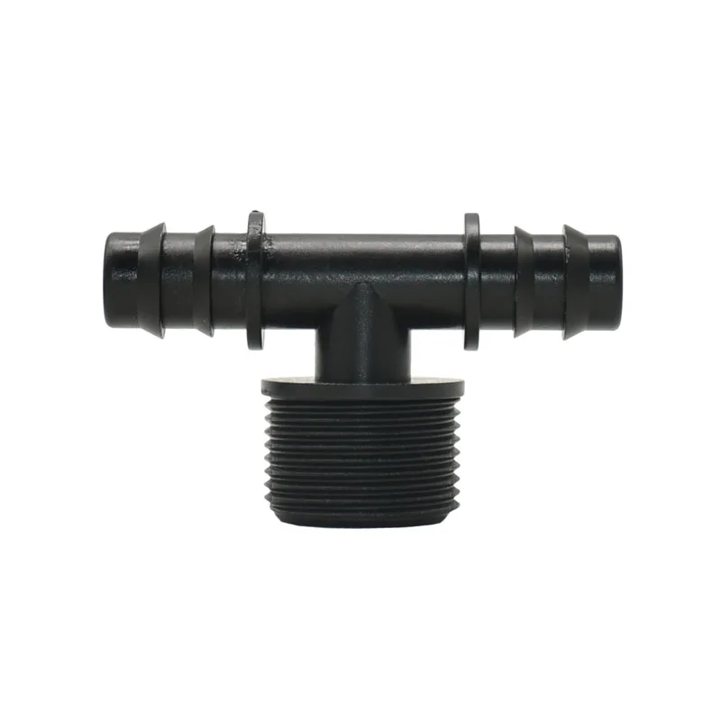 Male 3/4 to 16mm 20mm hose water splitter tee connector 1/2 3/4 2-way Garden hose tee fittings 3 pcs