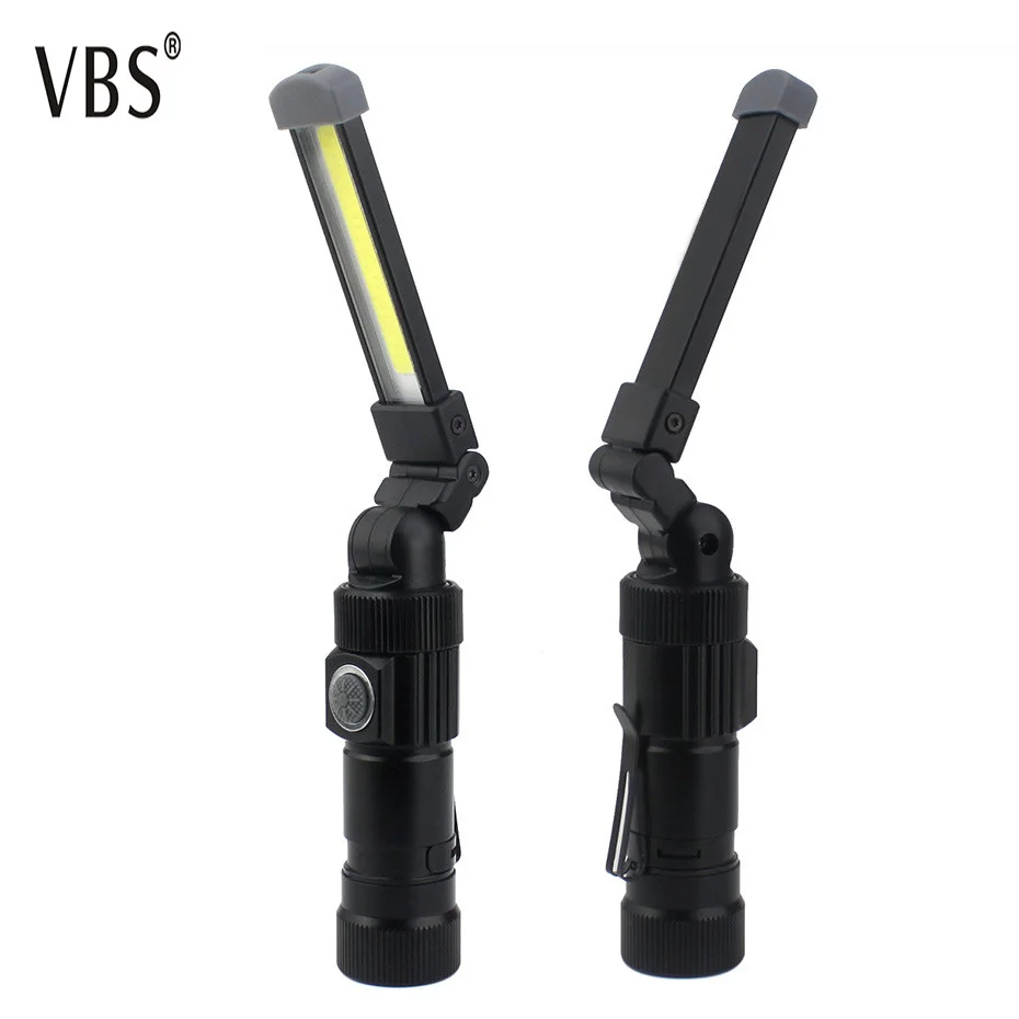 Portable COB Magnetic Industrial lighting built-in lithium battery Work Light forIndustrial workshop maintenance lighting D4