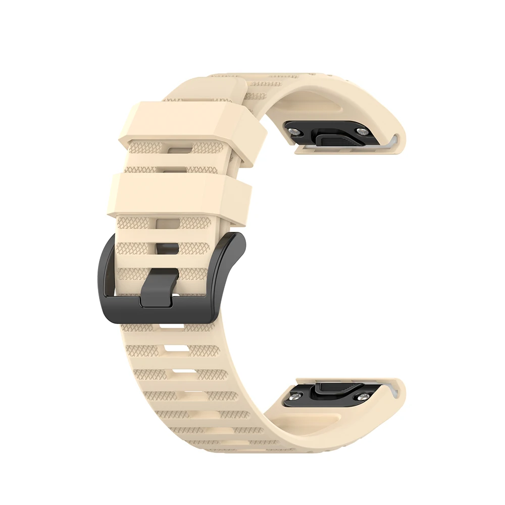 Replacement Bands for Garmin Fenix 6 Pro GPS/ Fenix 6 Sapphire Watch Strap Band Quick Fit 22mm Fenix 5 Plus Approach s60 Beige