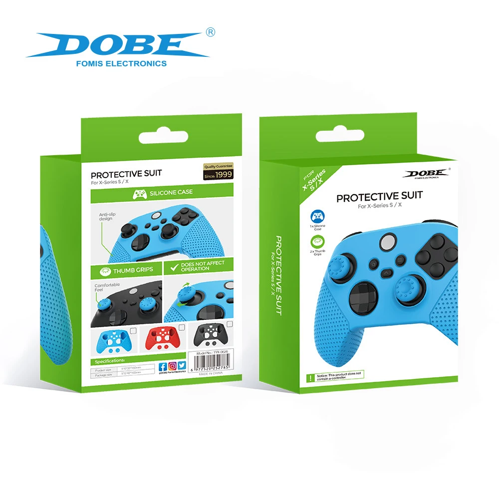 For Xbox Series X S Controller Grips Silicone Case Key Game Gamepad Shell Skin Gaming Accessories Control Housing Silicone Case