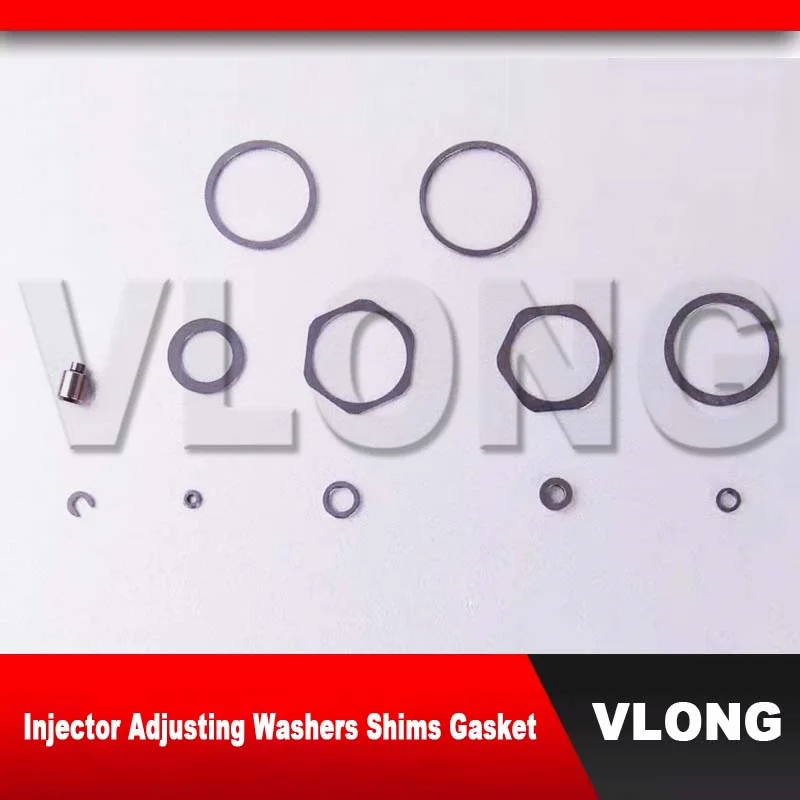 100pcs! Common Rail Injector Adjusting Washer Shim Gasket Repair Kit B11 B12 B13 B14 B15 B16 B21 B22 B23 B24 B25 B26 B27 B31 B42