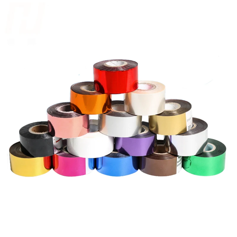 3/5cm  Hot Foil Stamping Paper 120meter/Rolls Gold Silver Craft Pape branding iron hot Heat press machine jewelry