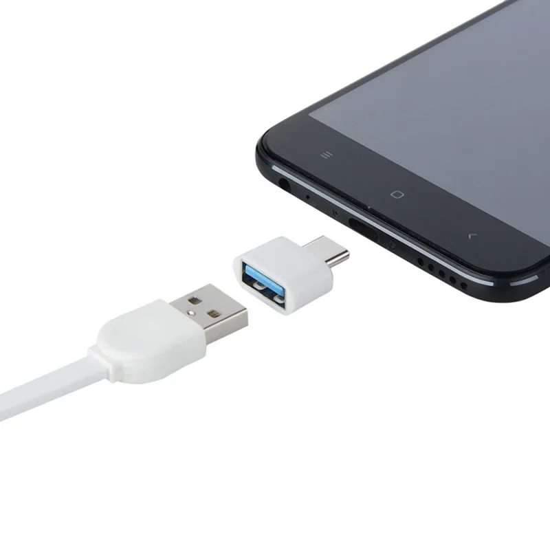 USB To Type C OTG Adapter USB USB-C Male To Micro USB Type-c Female Converter For Macbook Samsung S20 USBC OTG Connector