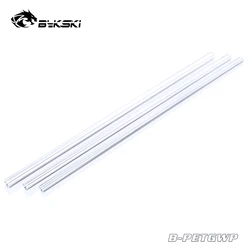 2pcsx500mm Bykski PETG,Acrylic Hard Tube,DIY Split Water Cooling Transparent Hot Bend Rigid Tube,OD 12/14/16MM,Drop Shipping