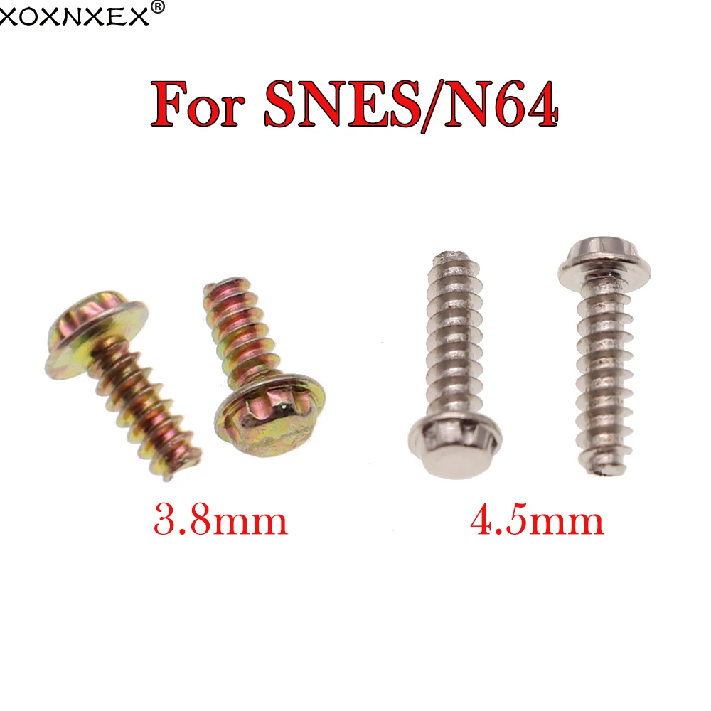 10 قطعة 3.8 مللي متر 4.5 مللي متر الأمن بت مسامير ل نينتندو NES SNES N64 ل Gameboy جيجابايت وحدة التحكم و خرطوشة حافظة مسامير