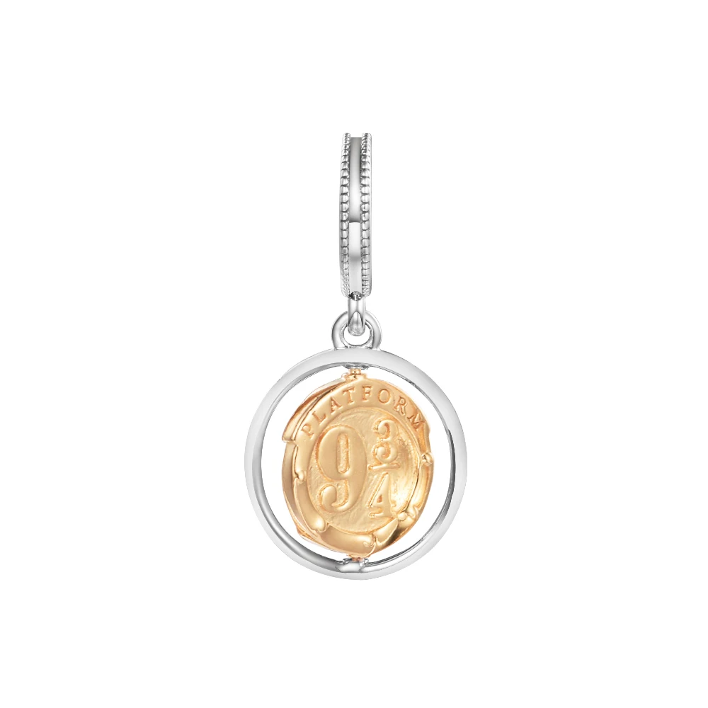 Free Shipping Halloween 100% Real Silver Moments Logo Dangle Pendant Snake Chain Bracelets Beads S925 Sterling Jewelry Charm