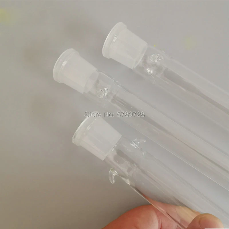 1pcs Caliber 24# glass chromatography column with tetrafluoro piston,sand core glass chromatography column with standard mouth