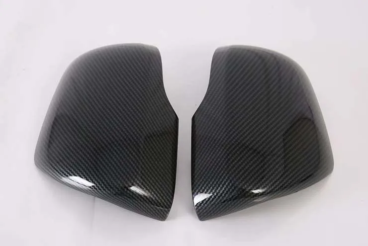 Carbon Fiber Side Mirror Cover Trim for 2018-2020 Hyundai Starex Grand H-1 Car Exterior Rearview Factory Style 2PCS