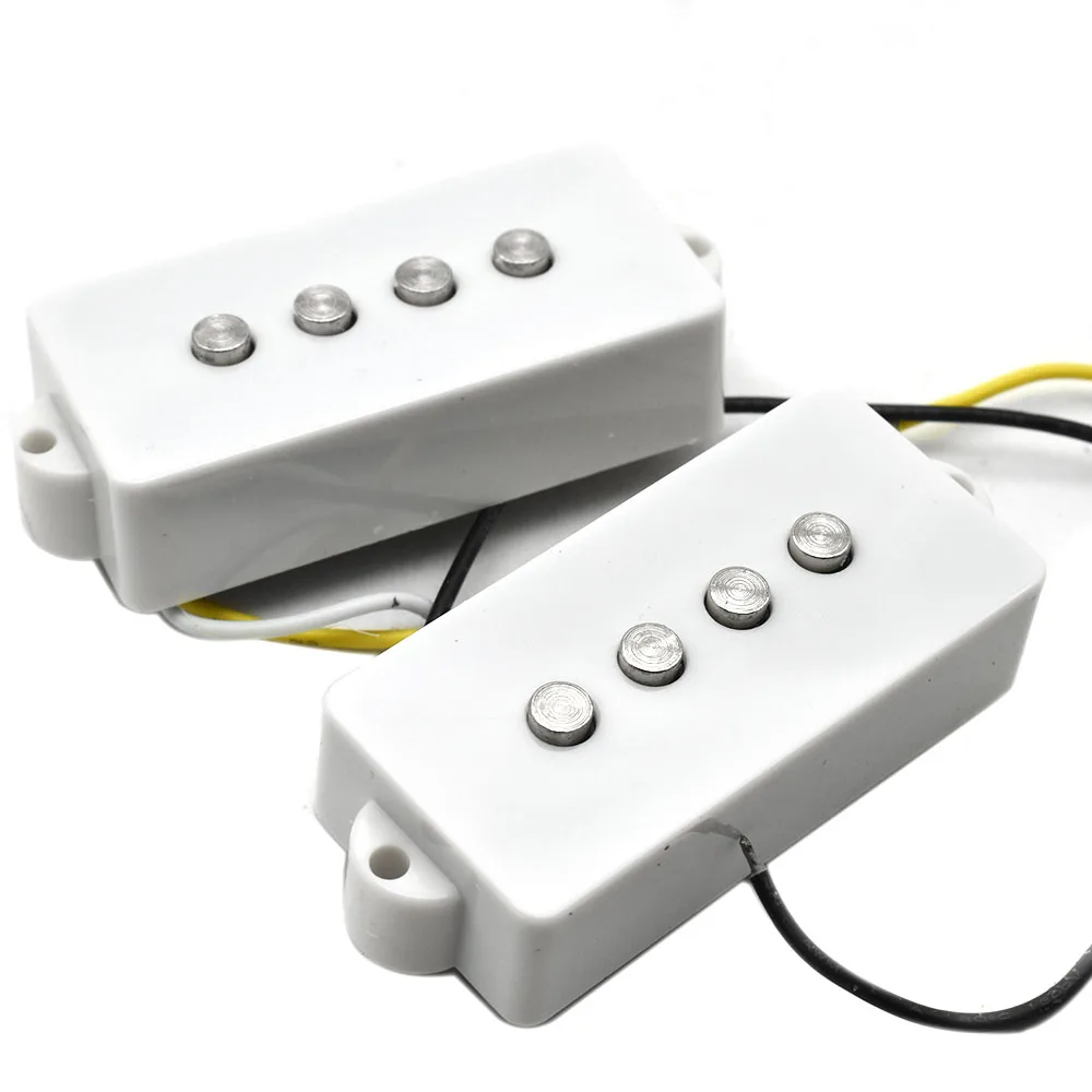 Set of Open Ceramics PB Bass Pickup & JB Bass Bridge Pickup for 4 String PB Bass Guitar Accessories