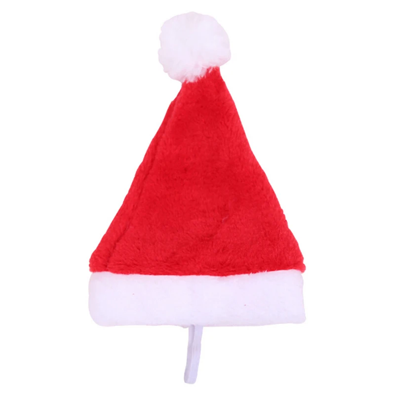 Christmas pet santa hat small puppy cat dog xmas holiday costume ornaments