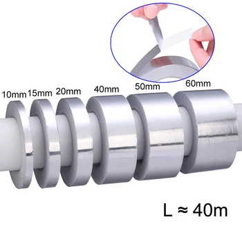 40m アルミ箔テープ BGA 耐熱箔テープ 高温耐性箔粘着テープ