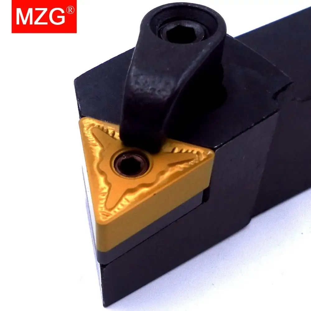 MZG-cortador de perforación de 20mm y 25mm MTJNR, portaherramientas de carburo de corte de Metal, torneado externo TNMG, portaherramientas de torno