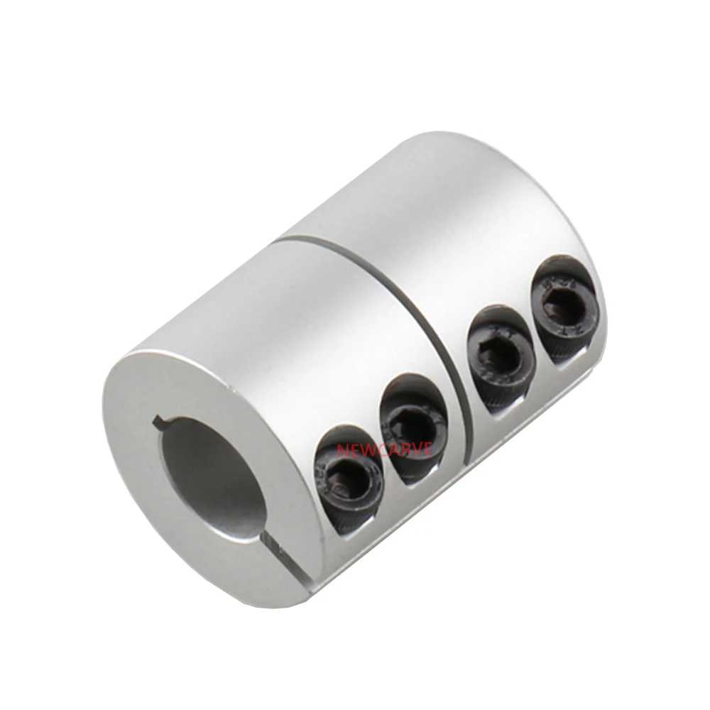 High Precision Rigid Coupling Aluminium Alloy Shaft Coupler 2 M3 Screw For Stepper Motor Accessories Parts NEWCARVE