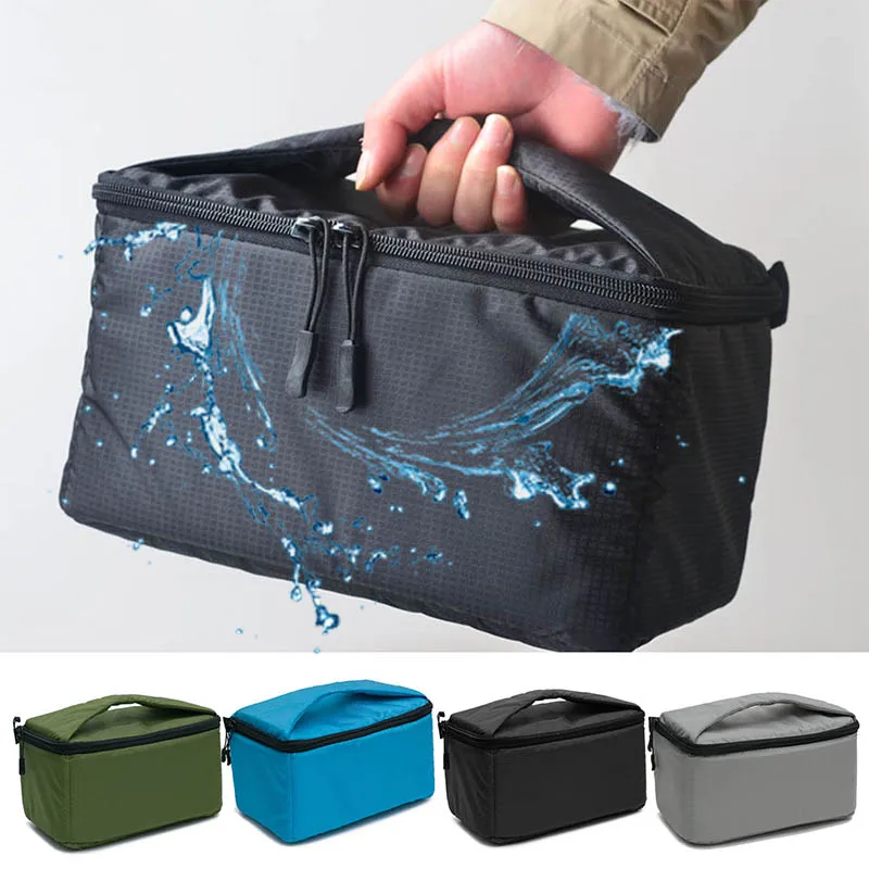 

Besegad Waterproof Camera Insert Bag Case Cover Shell Pouch Sleeve Holder Dividing Partition for DSLR Sony Canon Nikon Pentax