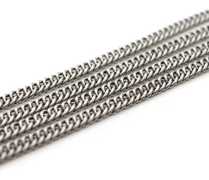 

2meter 3mm Stainless Steel Link Chains Bulk Color for DIYJewelry Chain Making Crafts fgh5d