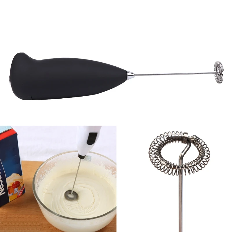 Milk Frother Foamer Whisk Mixer Stirrer Egg Beater Kitchen Tool 2023