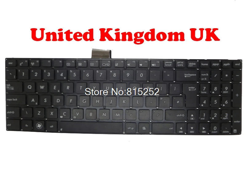 Laptop Keyboard For ASUS S505CA S505CB S505CM S50CA S50CB S50CM U58CA U58CB U58CM Black France FR/Japanese JP/Turkish TR/UK/US