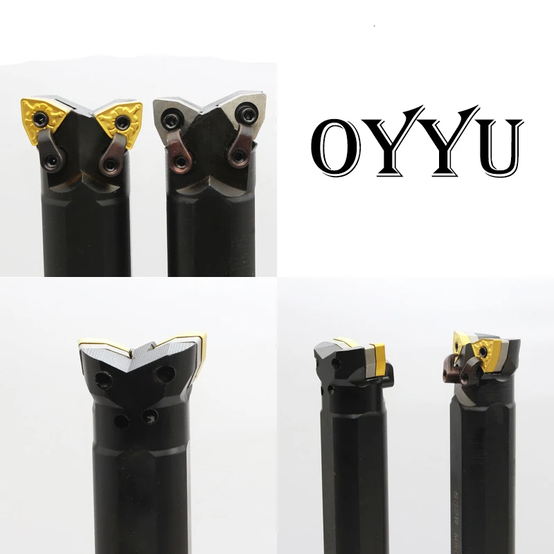 OYYU 32mm S32S-MW08-R double-head shank outer circle inner hole share a machine clamp Boring bar