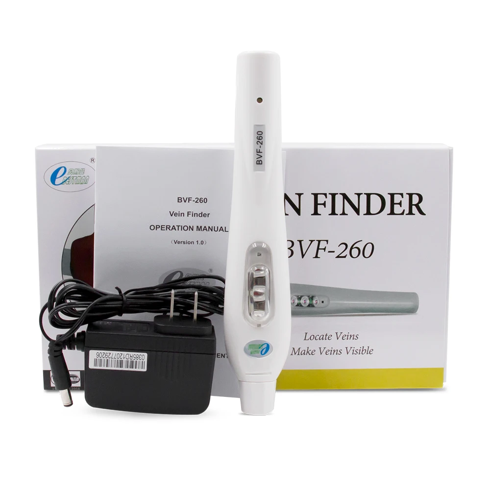 Portable Vein Finder Detector, Lightweight Handheld Vein Viewer Device with Rechargeable Lithium Battery Easy to Carry for Nurse