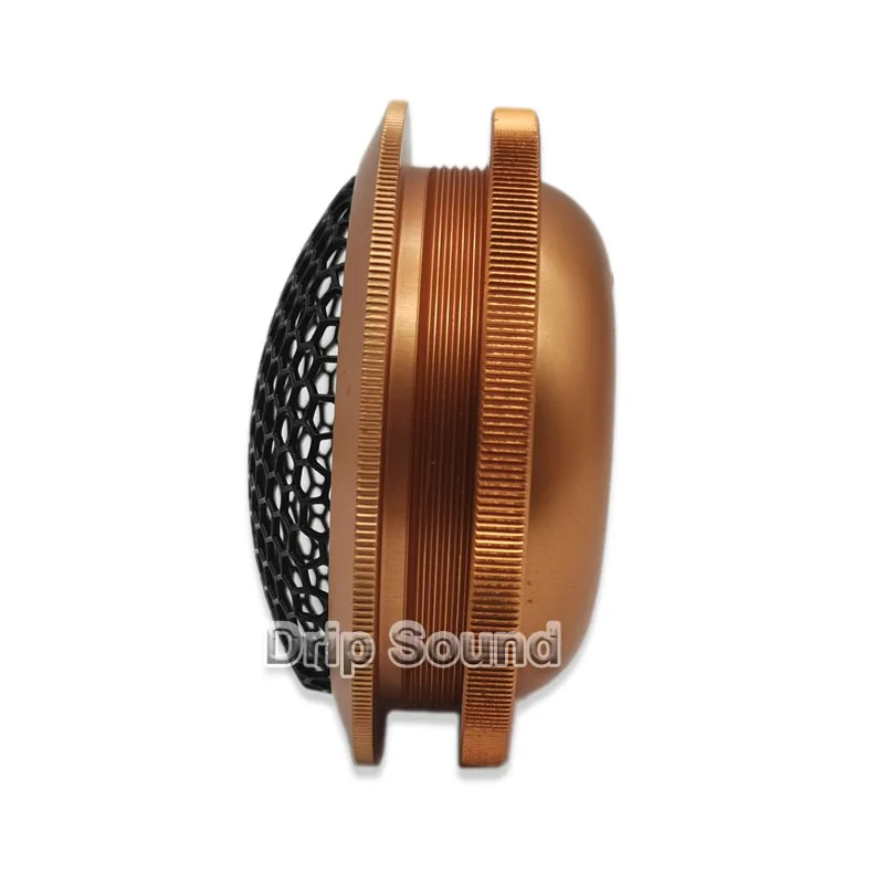 Osłona głośnika wysokotonowego samochodowego z aluminium 1,5 cala, siatka konwersyjna, dekoracyjny okrągły element audio samochodowego, pełna metalowa siatka, 64 mm — zdjęcie 5