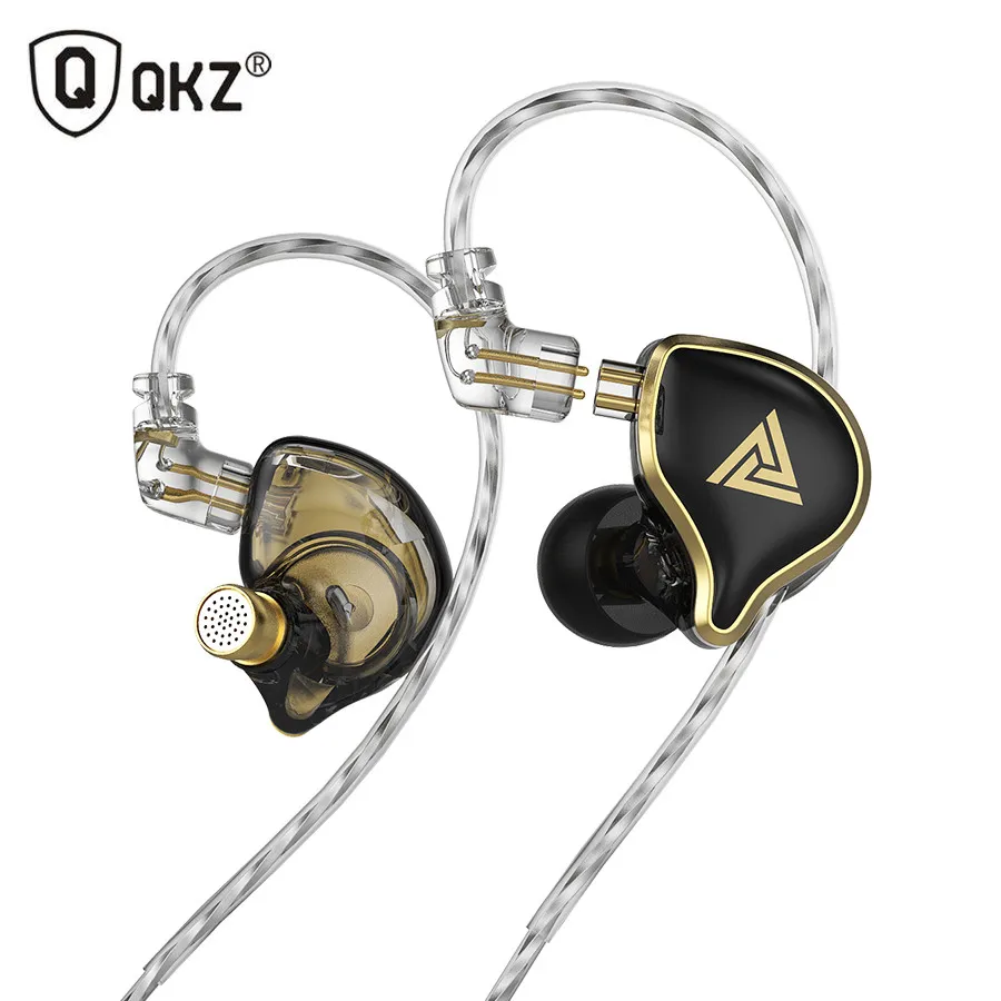 QKZ ZXD HIFI In-ear Earphone Dynamic Technology Wired Sports Earphone Noice Cancelling DJ Music Headset