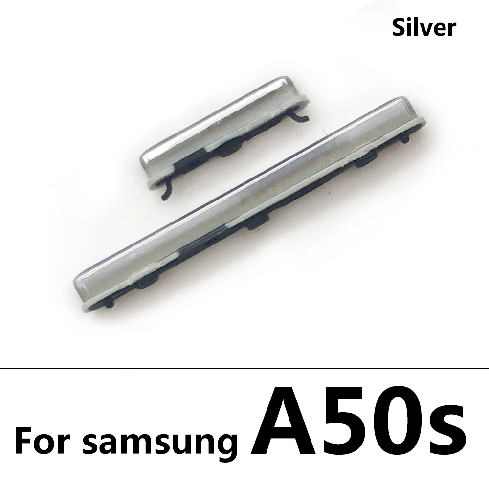 50Pcs,Power Volume Side Button Key For Samsung A50s A720 A520 A02S A530 A12 A32 4G A32 5G A21S A11 A03S A02 A03 Core A01 Core