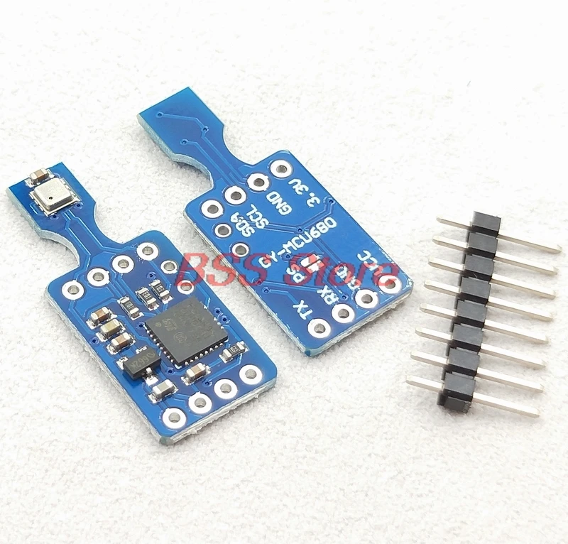 

GY-MCU680V1 BME680 temperature, humidity, air pressure, indoor air quality, IAQ sensor module