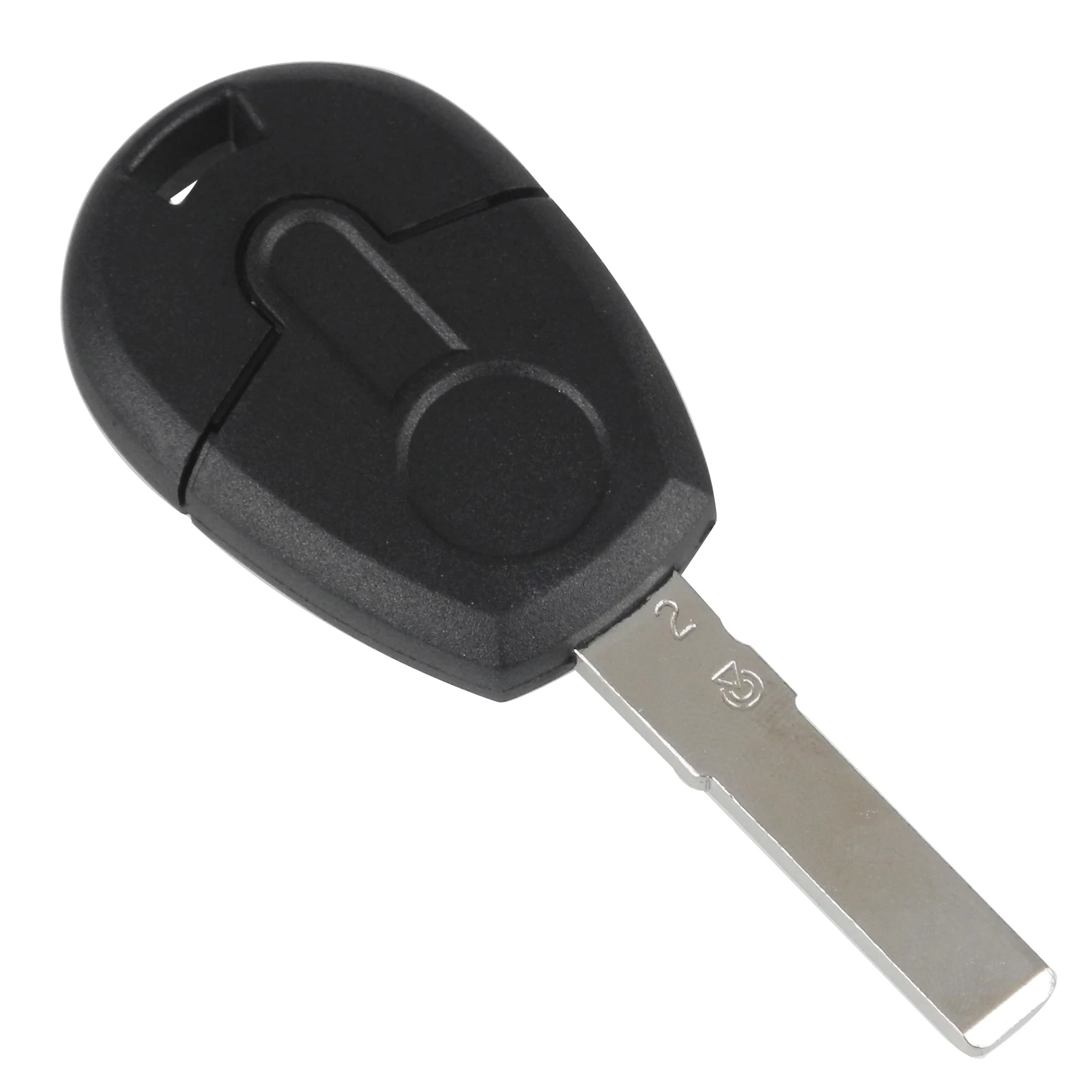 jingyuqin Replace 2 BTN Smart Remote Car Key Shell Cover For Fiat Positron Transponder Key Blank Case With  SIP22/GT15R Blade