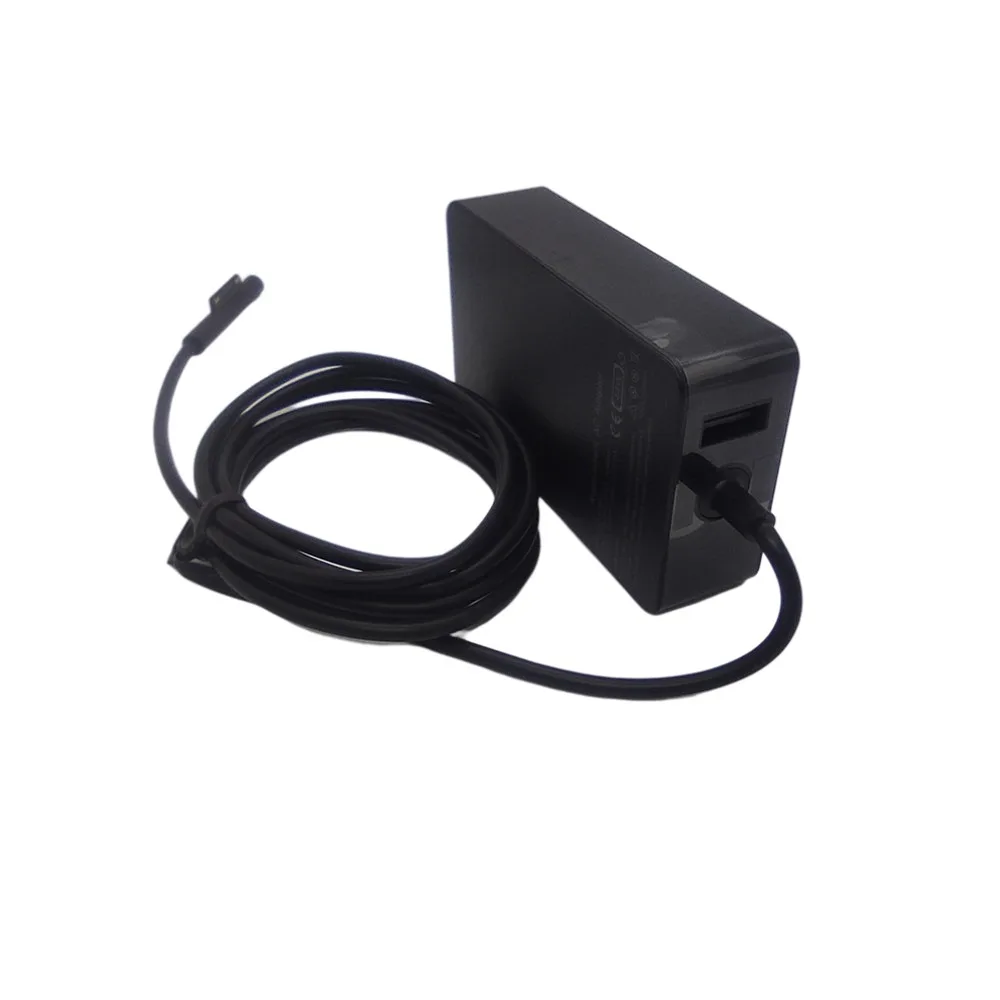 Adaptador de corriente para cargador de tableta, 44W, 15V, 2.58A, USB C, para Microsoft Surface Pro 3 Pro 4 Pro 5 1796 1769 1800, fuente de alimentación, Laptop1/2