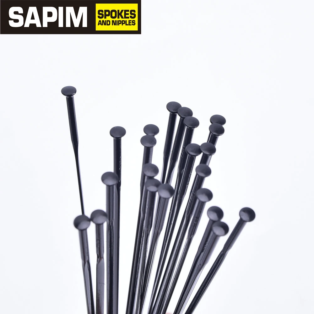 SAPIM-Radios de bicicleta Aero Bladed cx-ray, J-BEND de tracción recta, 2,0-0,9x2,2-2,0mm, 14G